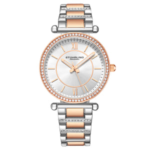 Aria Quartz Classic Rose/Stainless | Silver Dial