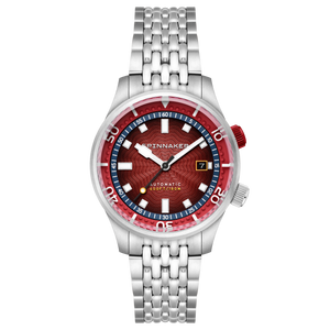 Bradner Automatic Red / Stainless Steel Red Dial