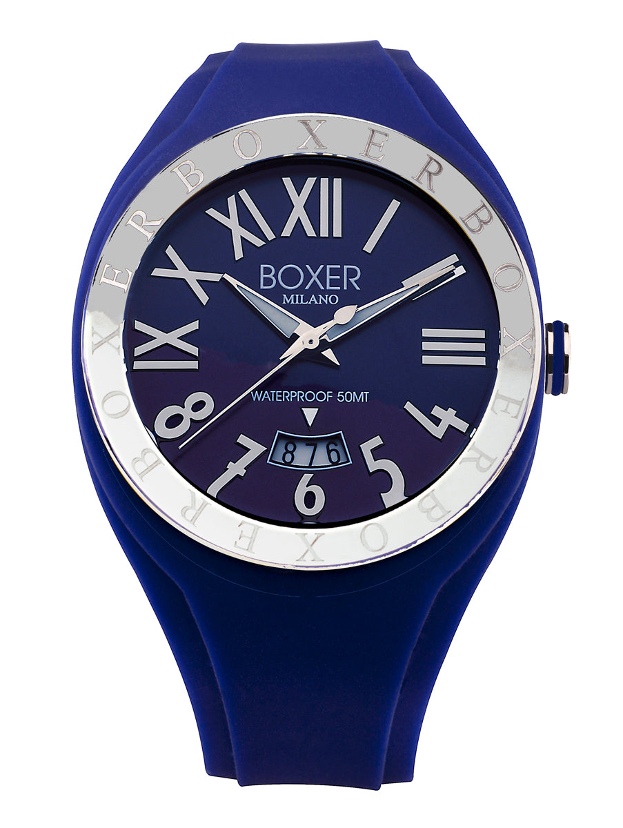 Quartz Date Blue-Blue | Blue Dial