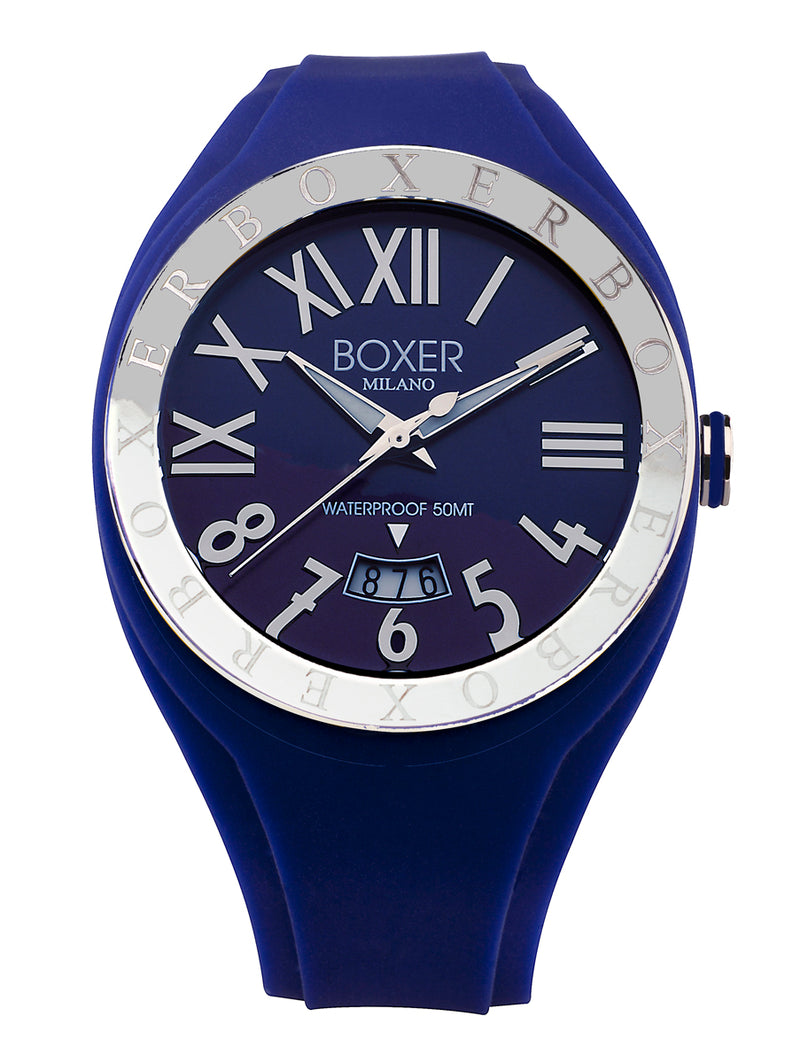 Quartz Date Blue-Blue | Blue Dial