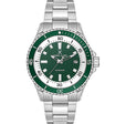 SO44 - Ceramic Dial - Date - DK13684 Silver / Green Dial | Green Dial