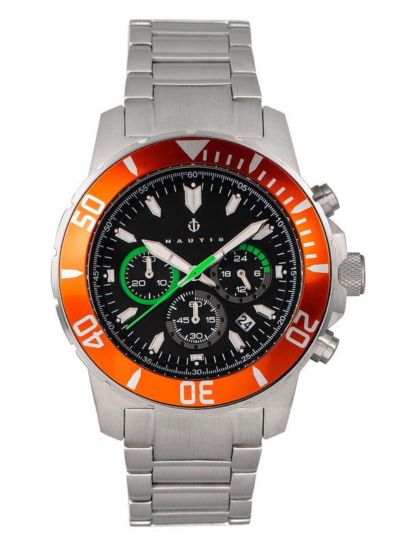 Dive Chrono 500 Orange/Black | Black Dial