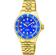 Wall Street Swiss Automatic  SW200 Blue Ceramic Bezel, IPYG Bracelet, Blue dial | Blue Dial
