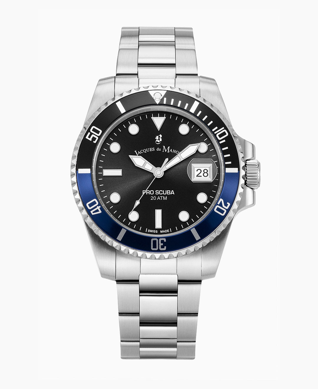 Pro Scuba black Black Dial
