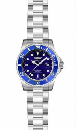 Pro Diver Blue Dial / Silver Stainless Steel Bracelet Blue Dial