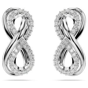 Hyperbola White / Rhodium-Plated