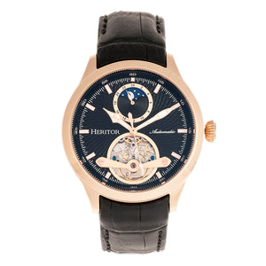 Gregory Rose Gold/Black | Black Dial