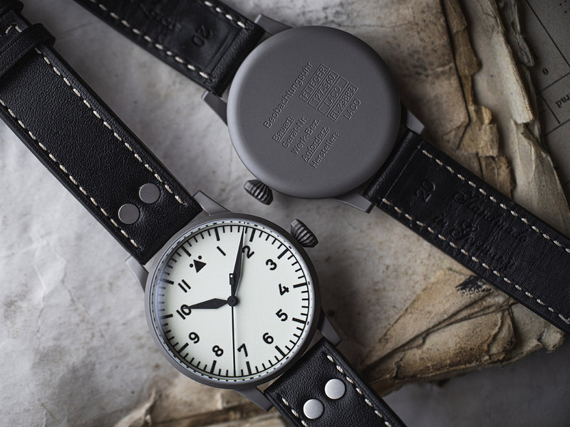 Florenz Pilot Watch 42mm White Dial