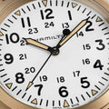 KHAKI FIELD White / Leather White Dial