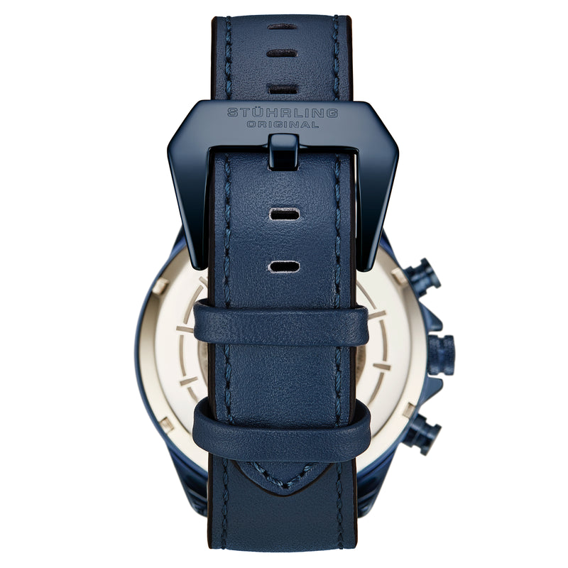 Aviator Watch Blue/Leather | Blue Dial