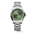 Conquest Silver/Green |  Dial