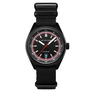 Scrambler Automatic Black / Black Nylon | Black Dial