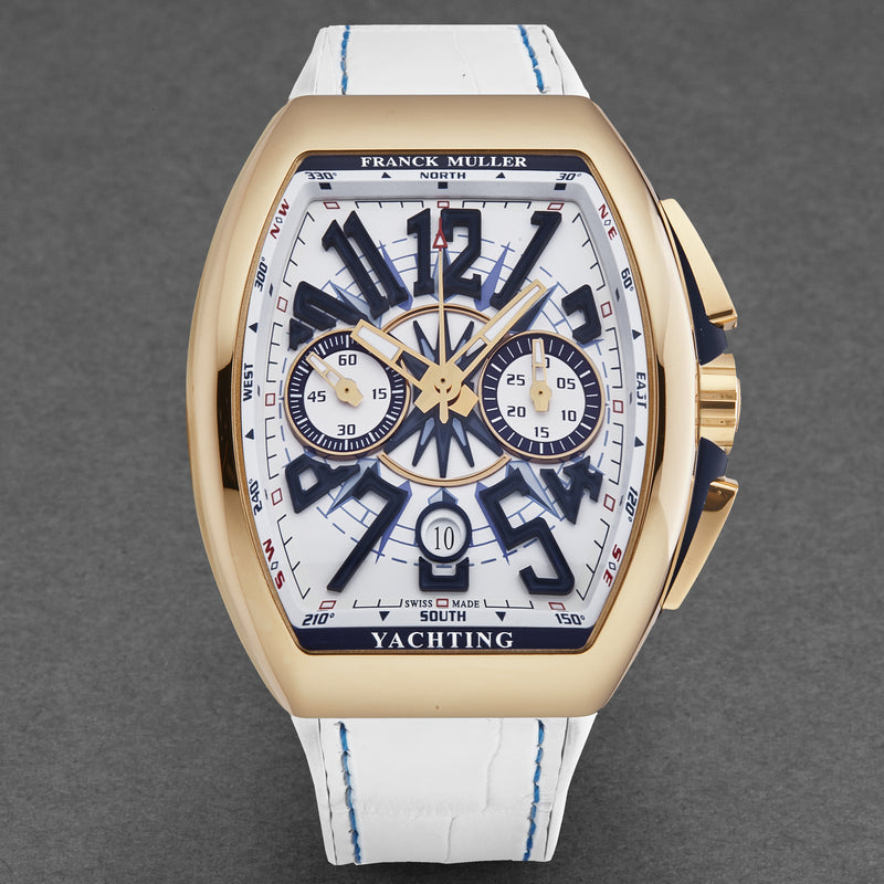 Vanguard YACHT 45CCYACHTGLDWHT / White | White Dial