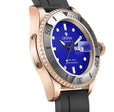 Sea Diver Rose/Blue/Black | Blue Dial