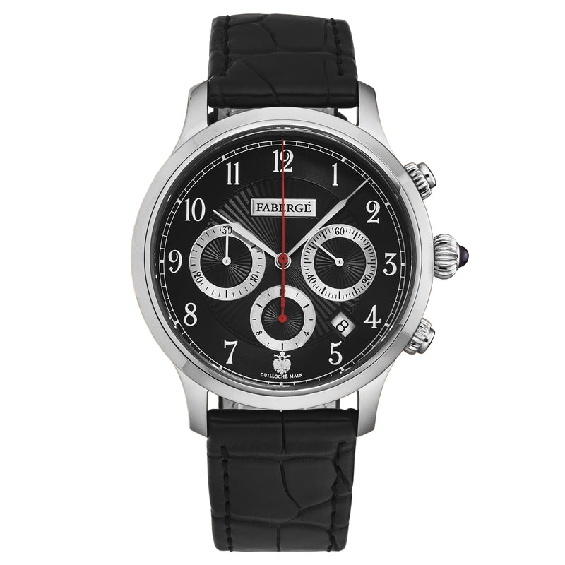 Agathon FAB-207 / Black | Black Dial