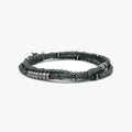 Gray Czech Glass, Sterling M (7.25" Wrist) |  Dial