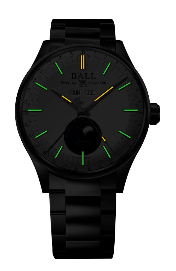 Engineer II Moon Calendar 40mm White Dial