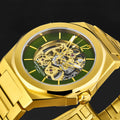 Open mind MAN-RO-12-GM / Green / Stainless-Steel | Green Dial