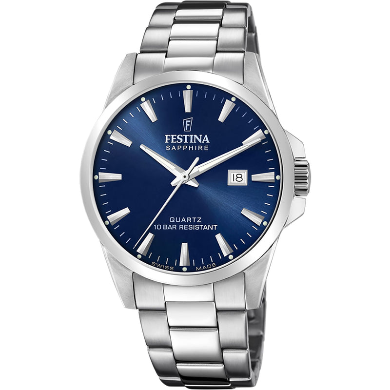 Classic Blue / Stainless Steel | Blue Dial