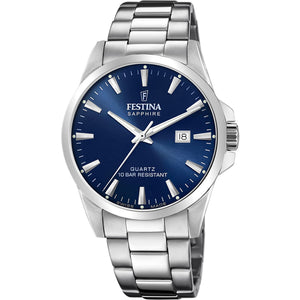 Classic Blue / Stainless Steel Blue Dial
