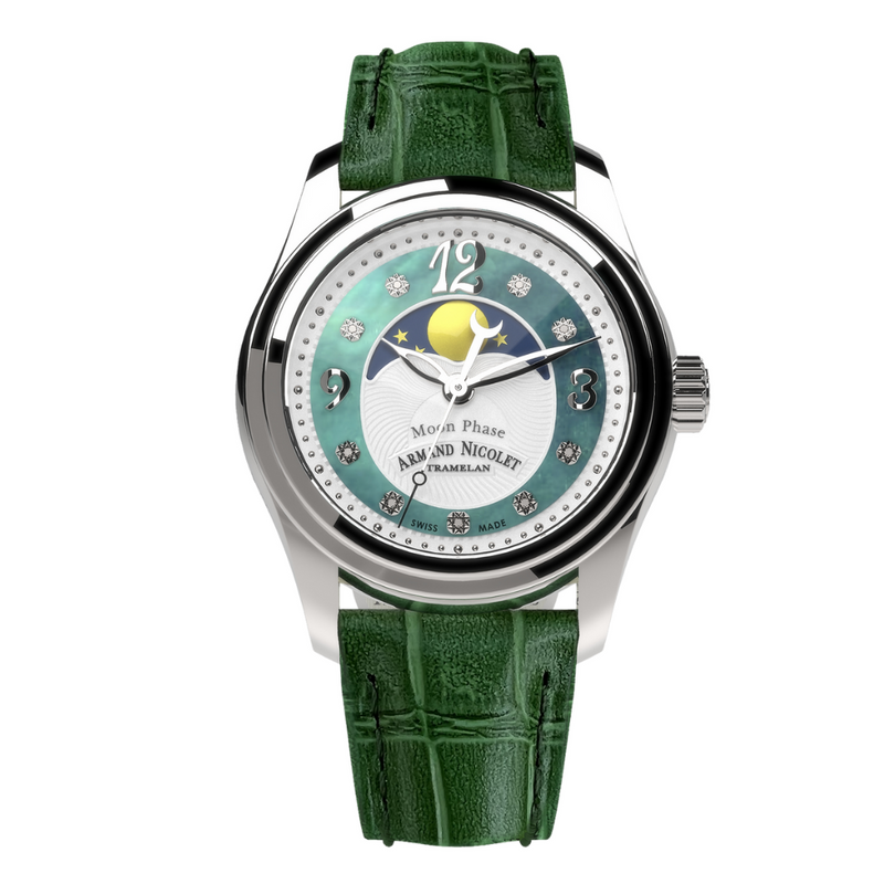 A151QAA-AV-P882VR8 Green | Green Dial