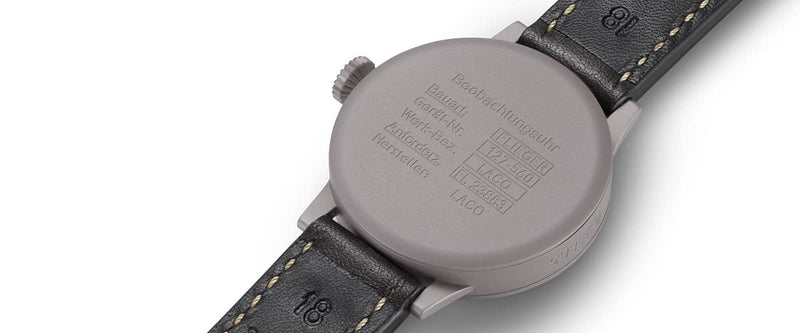 Westerland Pilot Watch Original 45mm Handwinding Black Dial