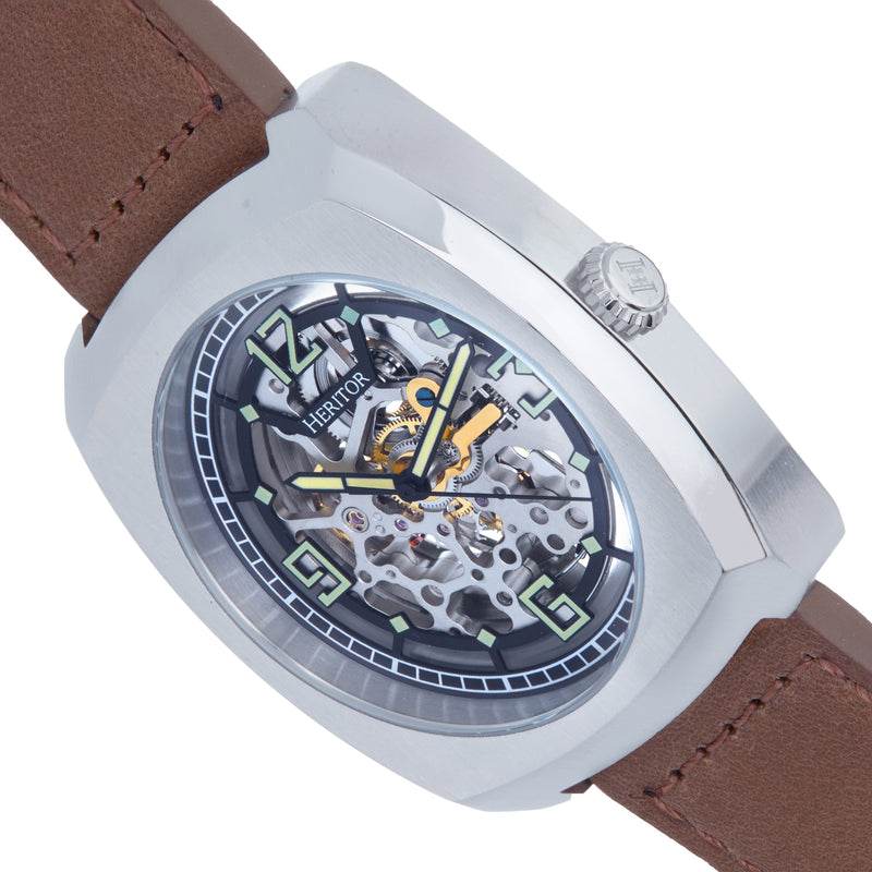 Gatling Skeleton Dial Watch