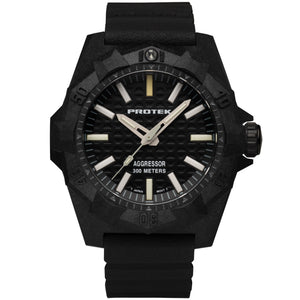 AGGRESSOR 4000 DIVE SERIES Carbon/Black/Charcoal | Black Dial