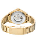 Yorkville Gevril Yorkville Olive Dial Sellita SW200 Swiss Automatic Unidirectional Rotating Bezel Gold Tone Bracelet Date Luminous Watch | Blue Dial