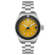 Piccard Automatic Yellow/Stainless Steel | Yellow Dial