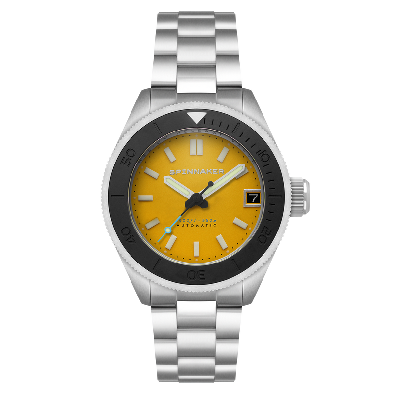 Piccard Automatic Yellow/Stainless Steel | Yellow Dial
