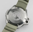 Khaki Navy Green/Rubber | Black Dial