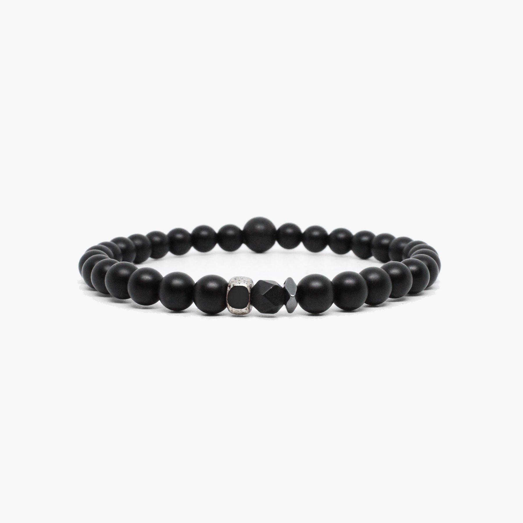 Onyx, Czech Glass, Gunmetal