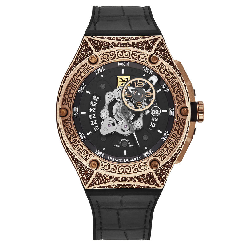 Crazy Wheel CW-04-08 / Black | Black Dial