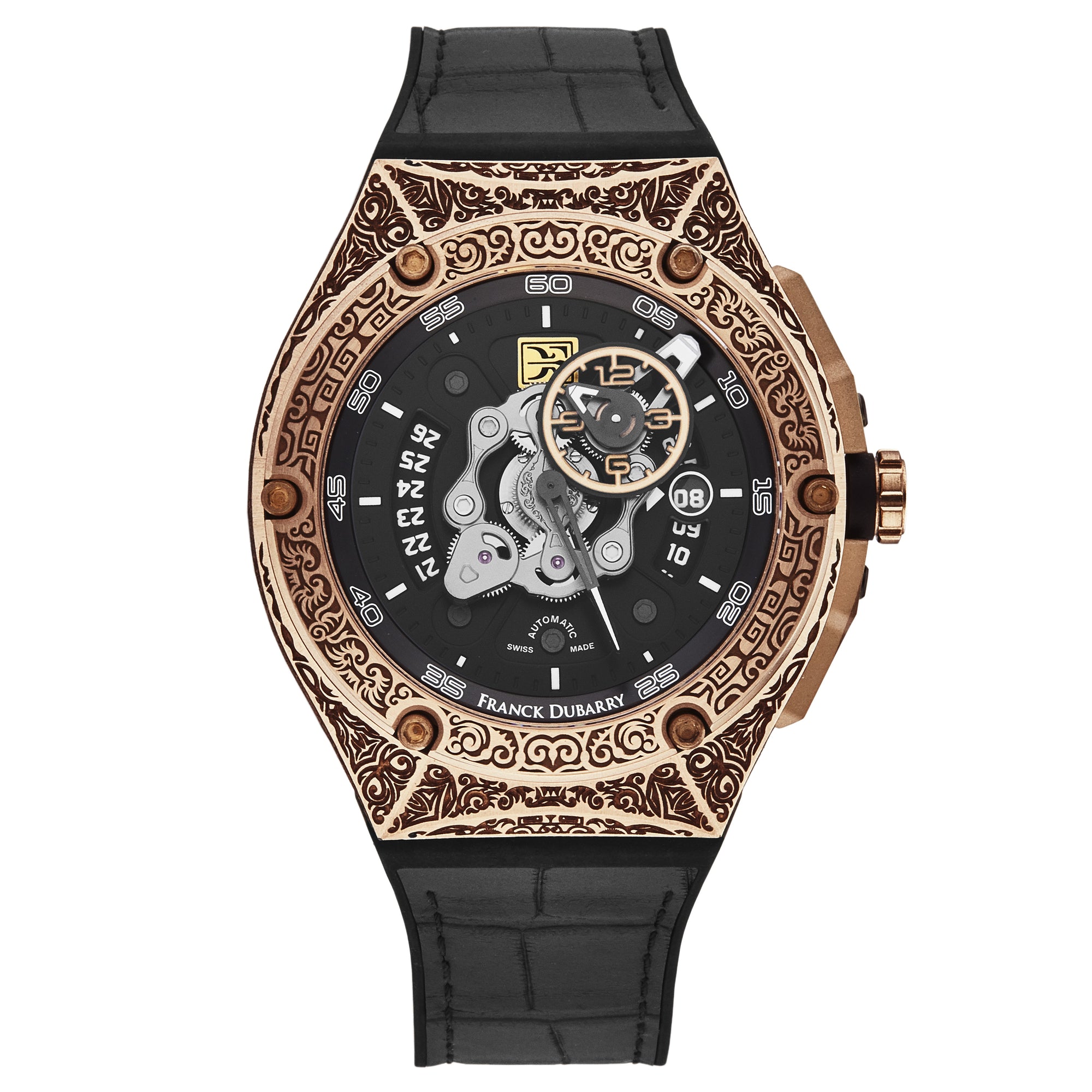 Crazy Wheel CW-04-08 / Black | Black Dial