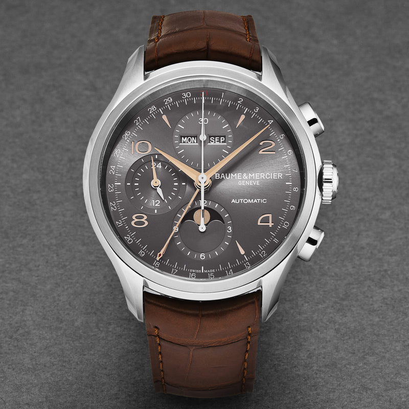 Clifton A10303 / Sun satin-finished slate-grey | Gray Dial