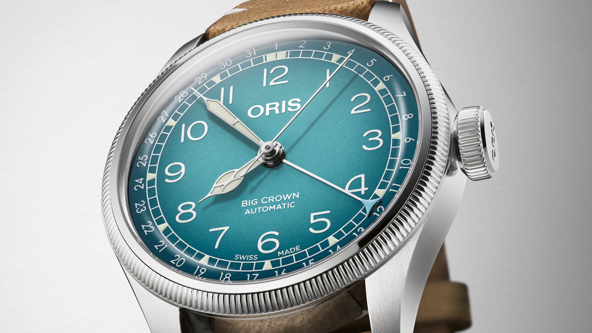 Pointer Date Cervo Volante 38mm Blue Dial Blue Dial