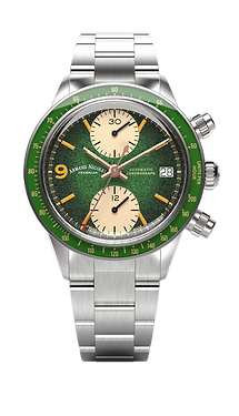 VS1 Green/Stainless Steel | Green Dial