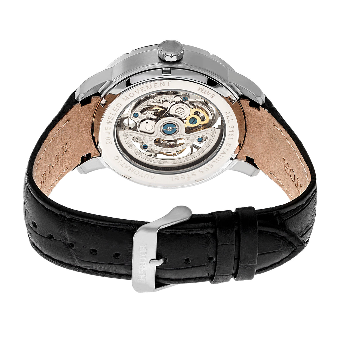 Ryder Black/White Silver Dial