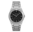 Wachsmann (Ladies) Black & Silver / Stainless Steel | Black Dial