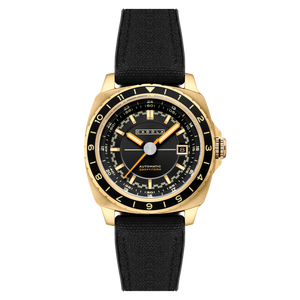 Overdrive Automatic Black / Black Canvas Black Dial