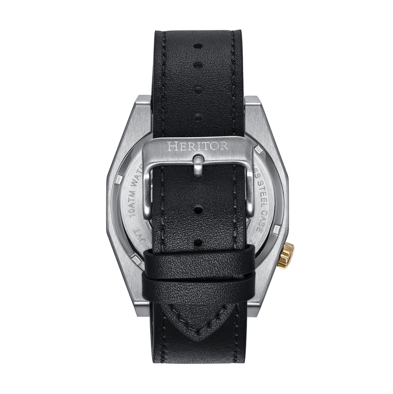 Amadeus Skeleton Watch Black / Gold | Black Dial
