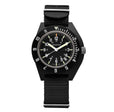 MaraGloPilot's Navigator with Date Black NGM/Def Std | Matte Black Dial