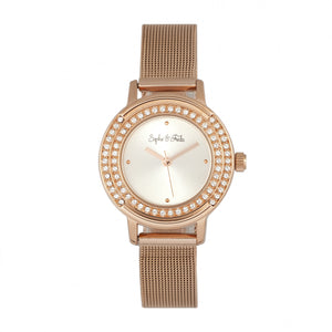Cambridge w/ Swarovski Crystals Rose Gold | Silver Dial