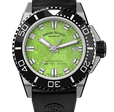 JS9-41 Bright green/rubber | Green Dial