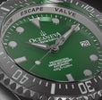 Damascus Swiss Automatic SW200 Deep Marine Explorer II Damascus/Green Dial | Green Dial