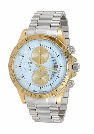 WINNER CIRCLE Light Blue/2-Tone Gold_SS Light Blue Dial