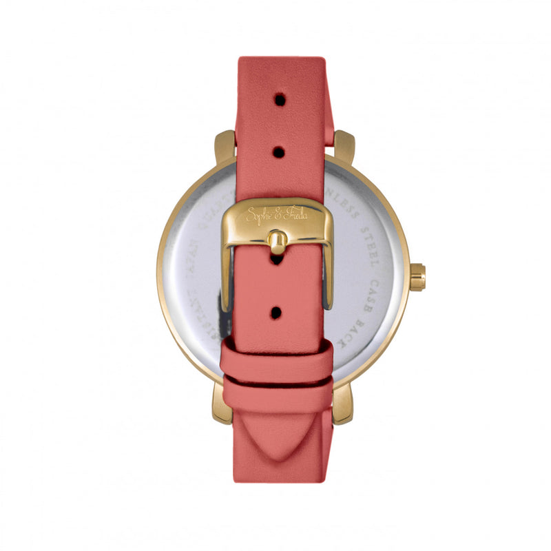 Key West w/ Swarovski Crystals Gold/Dark Pink