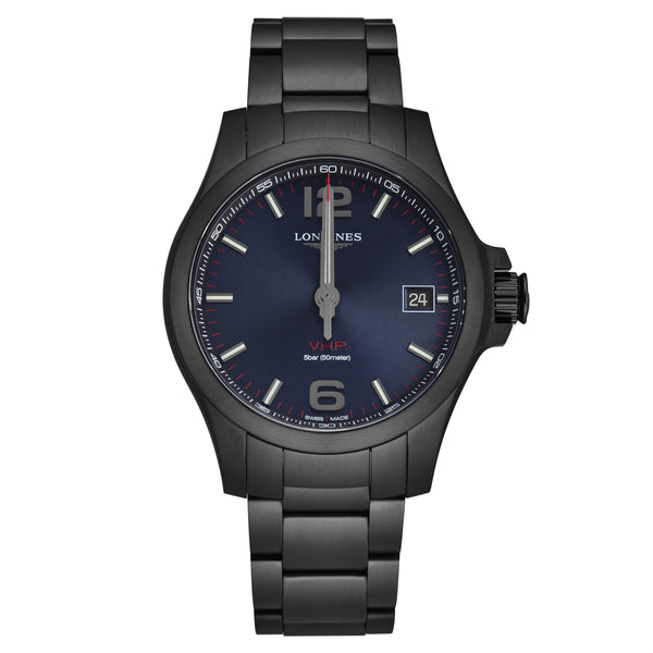 Conquest VHP L37162966 / Blue | Blue Dial