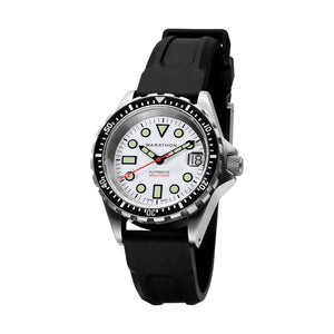 36mm OSAR-D ARCTIC EDITION 36mm Arctic Original SAR w/ Date on 3-Piece Rubber Strap Kit (OSAR-D) | White Dial